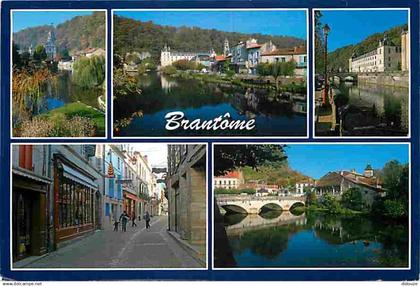 24 - Brantome - Multivues - CPM - Voir Scans Recto-Verso