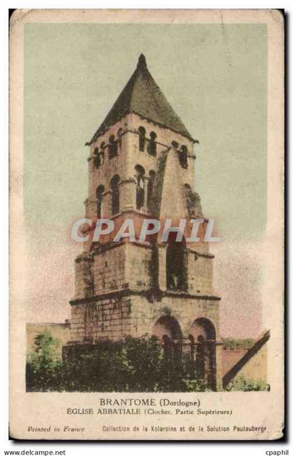 Brantome - Eglise Abbatiale - CPA