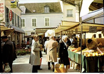 CPSM Bray sur Seine (Seine et Marne) Le Marché