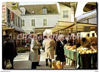 CPSM Bray sur Seine (Seine et Marne) Le Marché