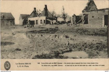 CPA Guerre BRAY-SUR-SOMME Ferme Billon (25299)