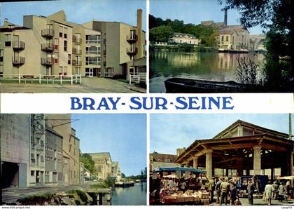 CPSM Bray sur Seine (S et M)