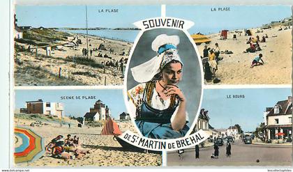 21454 - BREHAL - CPSM - SOUVENIR DE SAINT MARTIN DE BREHAL