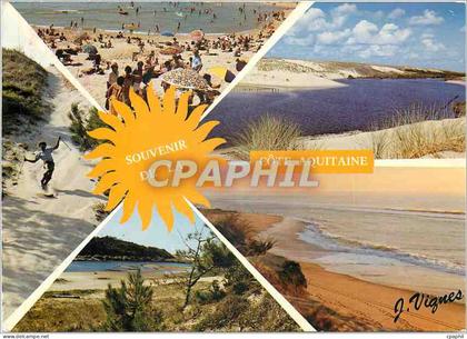 CPM Souvenir de la Cote Aquitaine
