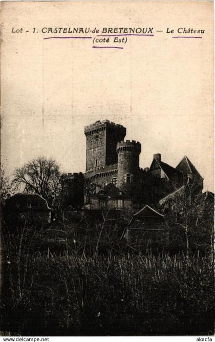 CPA CASTELNAU-de-BRETENOUX Le Chateau (686354)