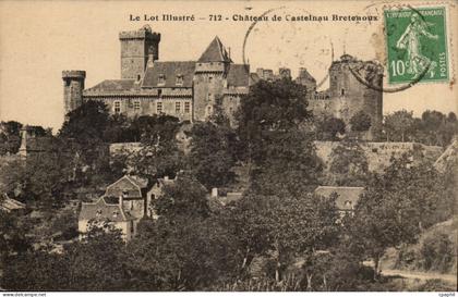 CPA Chateau de Castelnau Bretenoux