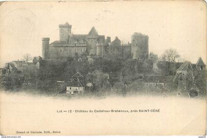 CPA Chateau du Castelnau Bretenoux pres Saint Cere