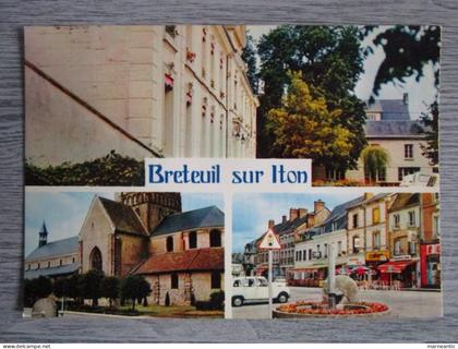 Cpa Breteuil sur Iton (27) multivue