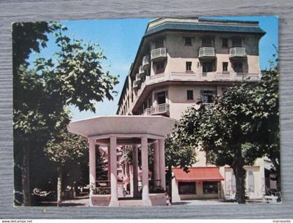 Cpa Brides les bains (73) le kiosque du parc thermal