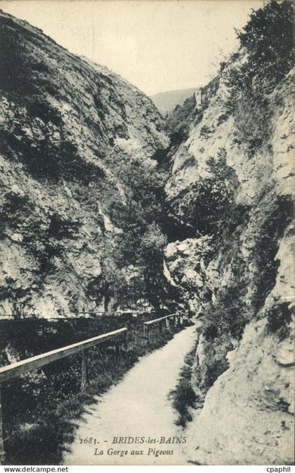 CPA Brides les Bains La Gorge Aux Piegons