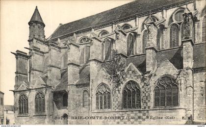 CPA Brie Comte Robert Eglise