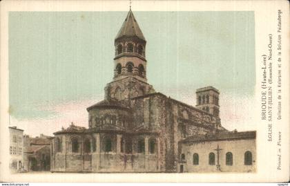 CPA Brioude Eglise Saint Julien
