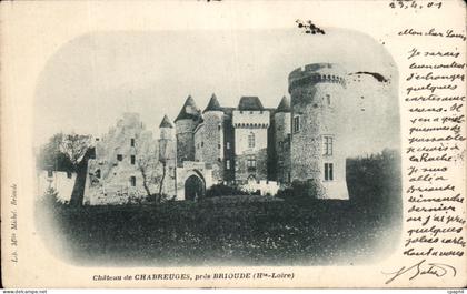CPA Chateau de Chabreuges pres Brioude