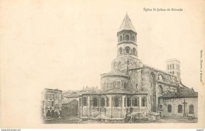 CPA Eglise St Julien de Brioude (carte 1900)