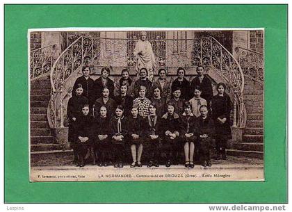 BRIOUZE --  Communauté de Briouze --Ecole Ménagère