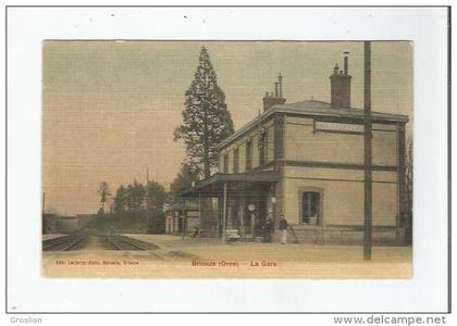 BRIOUZE (ORNE) LA GARE (PETITE ANIMATION)