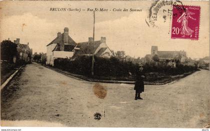 CPA Brulon Rue St-Marc FRANCE (1450994)
