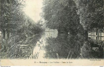 CPA Brunoy Les Vallees Dans le Soir