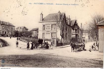 BRUYERES-EN-VOSGES AVENUE CHANZY ET GAMBETTA