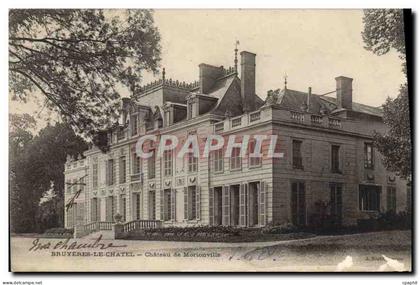 CPA Bruyeres le Chatel Chateau de Morionville
