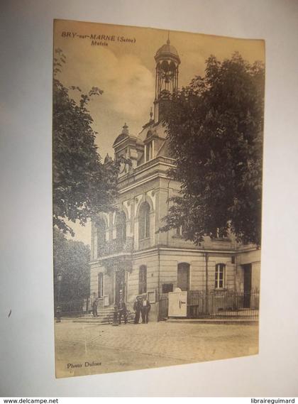 6baw -  CPA - BRY SUR MARNE - mairie - [94] Val de Marne -