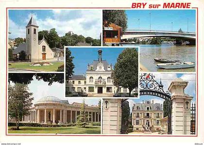Carte Postale - 94 - Bry sur Marne - Multivues - Flamme Postale de Bry sur Marne - CPM - Voir Scans Recto-Verso - Poscar