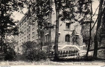 CPA Bry sur Marne Maison de Retraite Departementale Fondation Favier Nouveau batiment