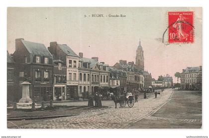 Buchy – Grande-Rue, CPA – France