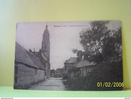 BUCHY (SEINE MARITIME) ROUTE DE ROCQUEMONT.