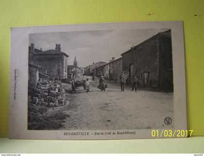 BULGNEVILLE (VOSGES) ENTREE, COTE DE NEUFCHATEAU.