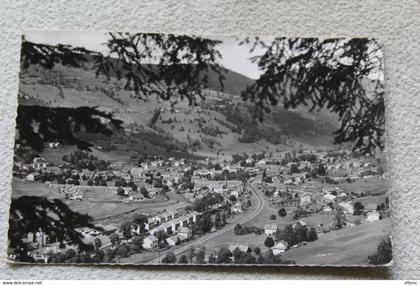 Cpsm, Bussang, vue générale depuis le Mont, Vosges 88