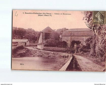 BUSSIERE POITEVINE : Château de Busserolles - état
