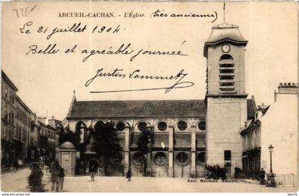 CPA ARCUEIL CACHAN Église (600124)