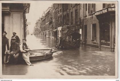 Carte Photo Caen inondations