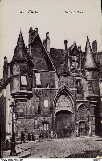 CPA Paris Hotel de Sens