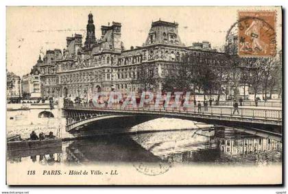 CPA Paris Hotel de Ville