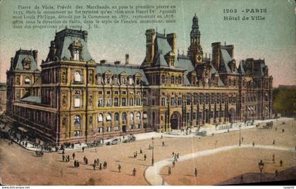 CPA Paris Hotel de Ville
