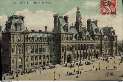 CPA Paris Hotel de Ville