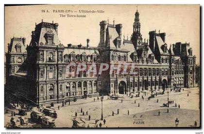 CPA Paris L'Hotel de Ville