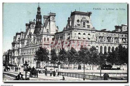 CPA Paris l'hotel de Ville