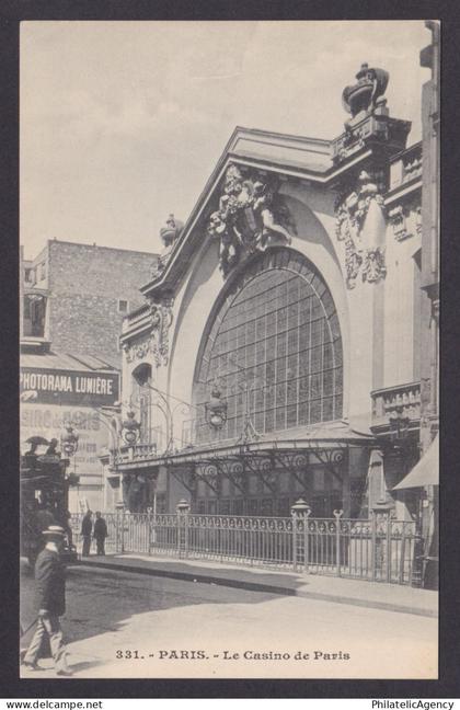 FRANCE, Postcard, Paris, The Casino de Paris