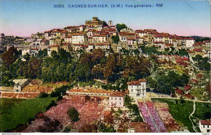 Cagnes sur Mer - Vue Generale - CPA