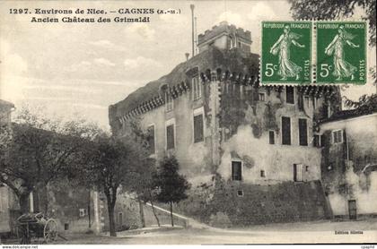 CPA CAGNES-sur-MER ancien château des Grimaldi