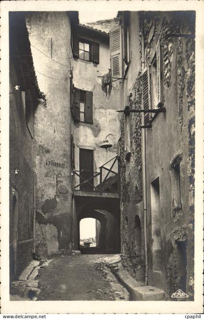 CPA Cagnes Sur Mer Vieille Rue