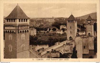 Cahors - Pont Valentre - CPA