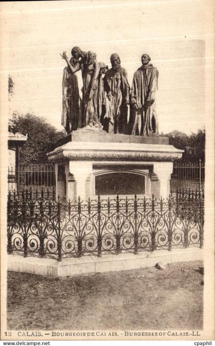 CPA Calais Bourgeois De Calais