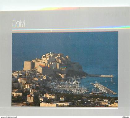 Carte Postale - 20 - Calvi - Vue Générale aérienne - Flamme Postale de Calvi - CPM - Voir Scans Recto-Verso - Poscard -