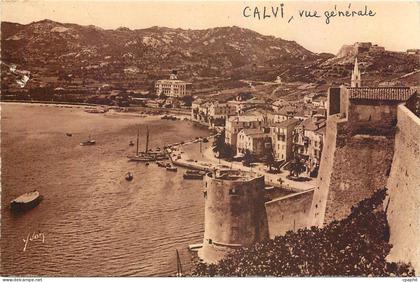 CPA Calvi vue generale