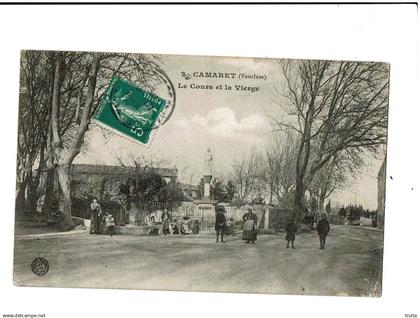 CAMARET-SUR-AIGUES LE COUR ET LA VIERGE