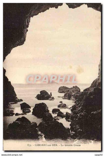 CPA Camaret sur Mer La Grande Grotte